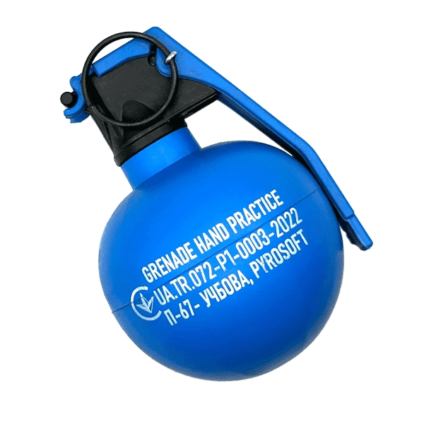 Pirosoft practice grenade