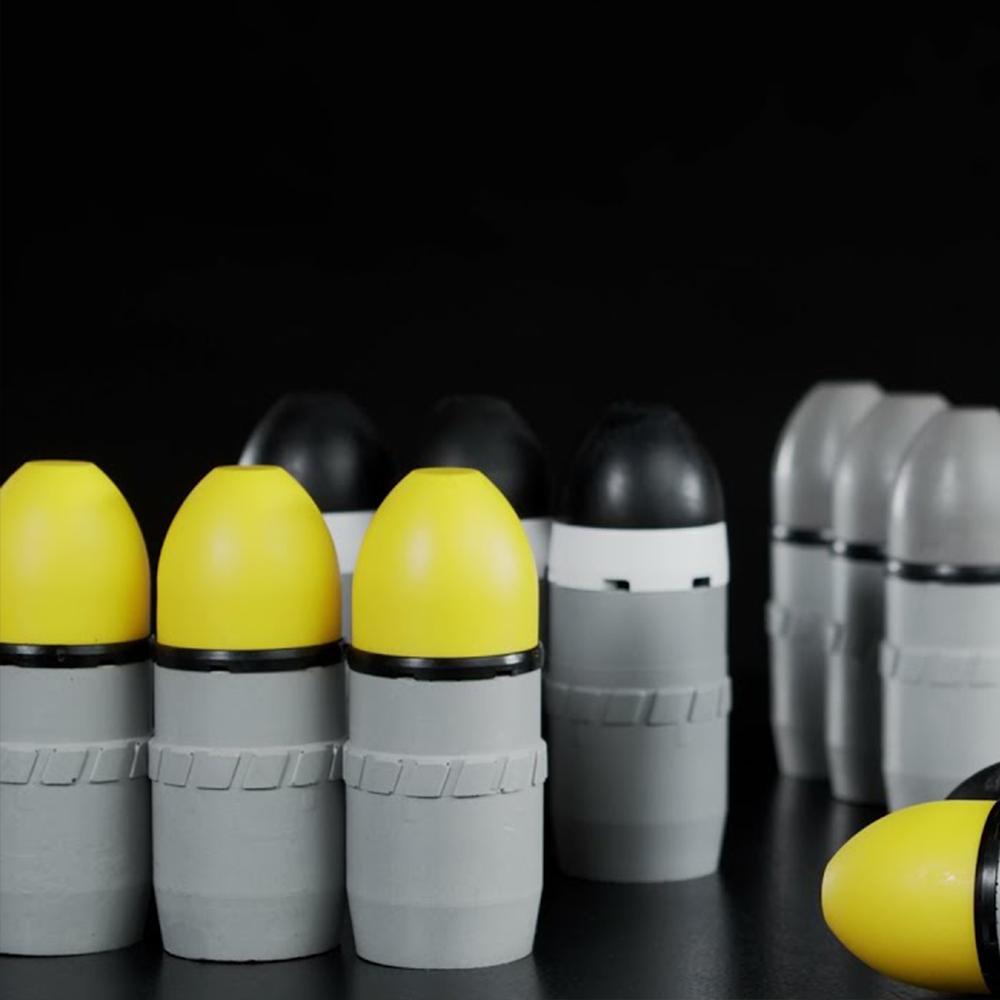 Projectile Noir Rond Launchable Projectiles – AirsoftGrenades.eu